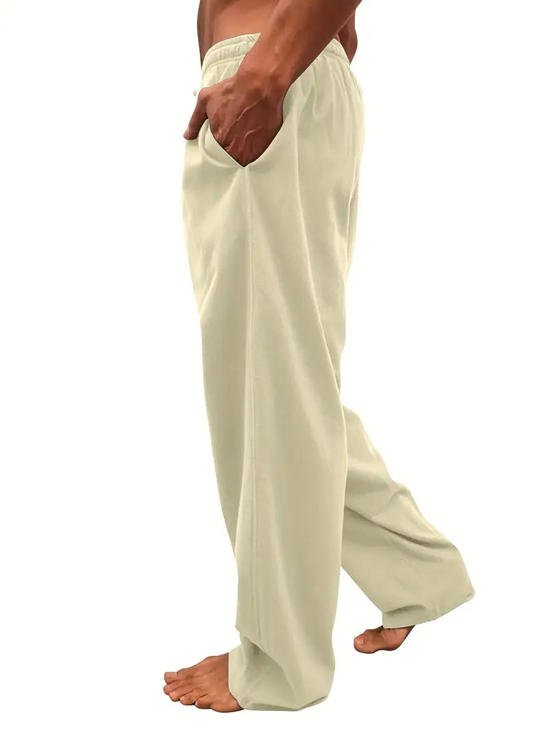 Carr | Men's Versatile and Comfortable Linen Trousers