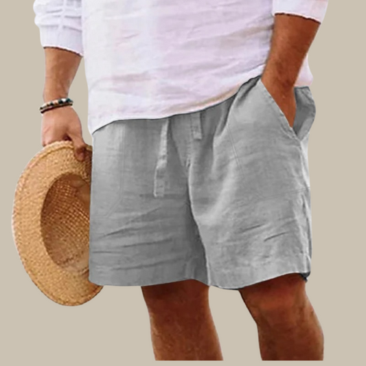 DAVID Men's Linen Shorts | Trendy Summer Essentials
