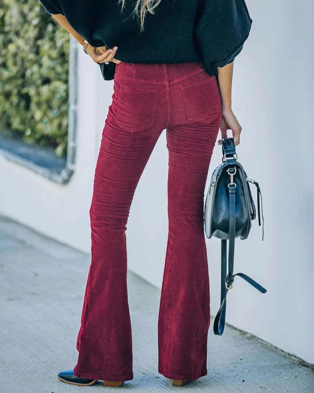 Selena Women's High-Waisted Flare Pants - Perfect for Summer