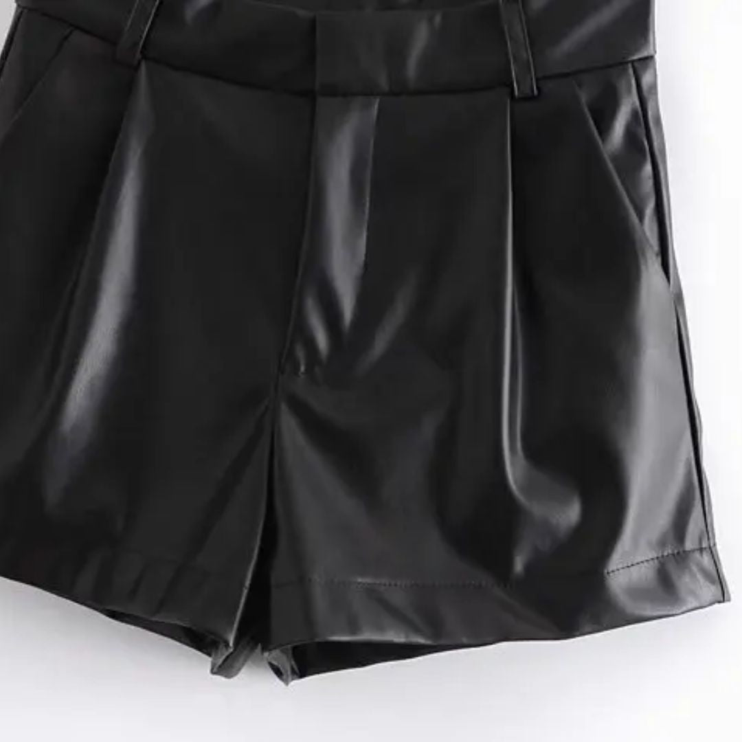 FENNA - Genuine Leather Shorts