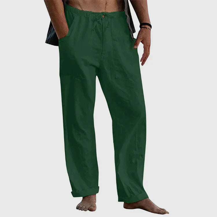 Jouko | Relaxed Linen Summer Trousers