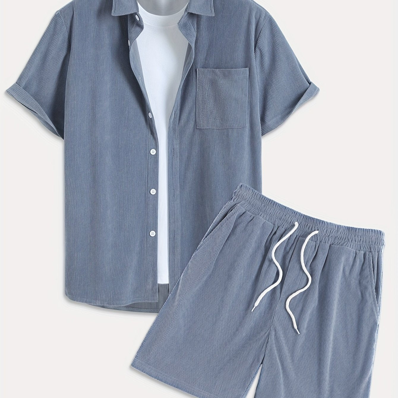 Finn | Classic Summer Set: Shirt and Shorts