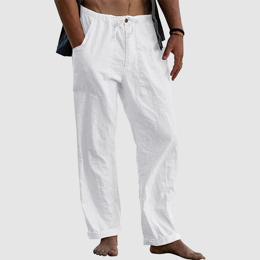Jouko | Relaxed Linen Summer Trousers