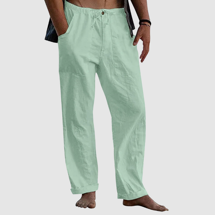 Jouko | Relaxed Linen Summer Trousers