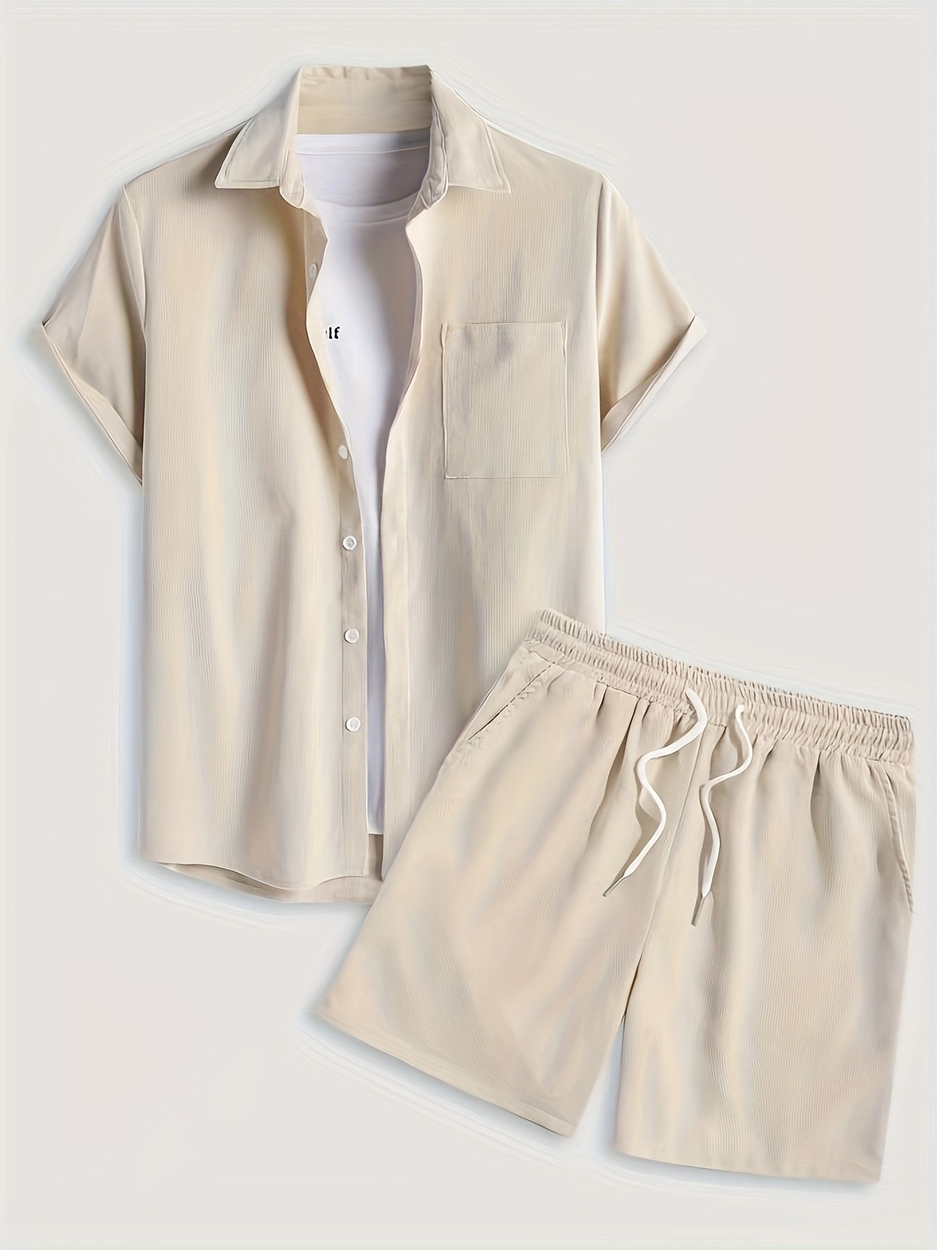 Finn | Classic Summer Set: Shirt and Shorts