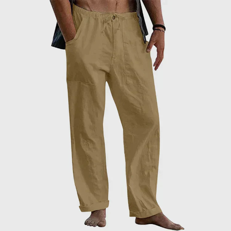 Jouko | Relaxed Linen Summer Trousers