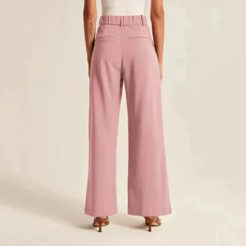Marieke – Wide-Leg High-Waisted Trousers