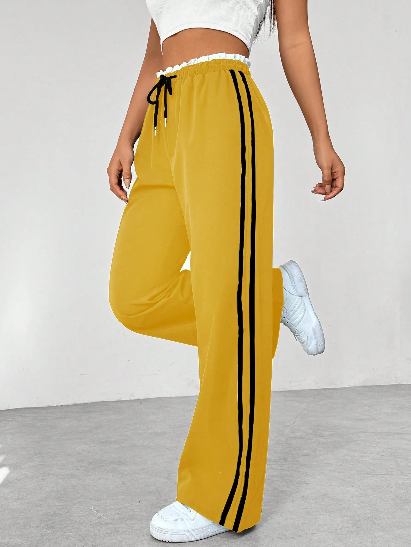 Noëlle – Striped Sporty Training Pants