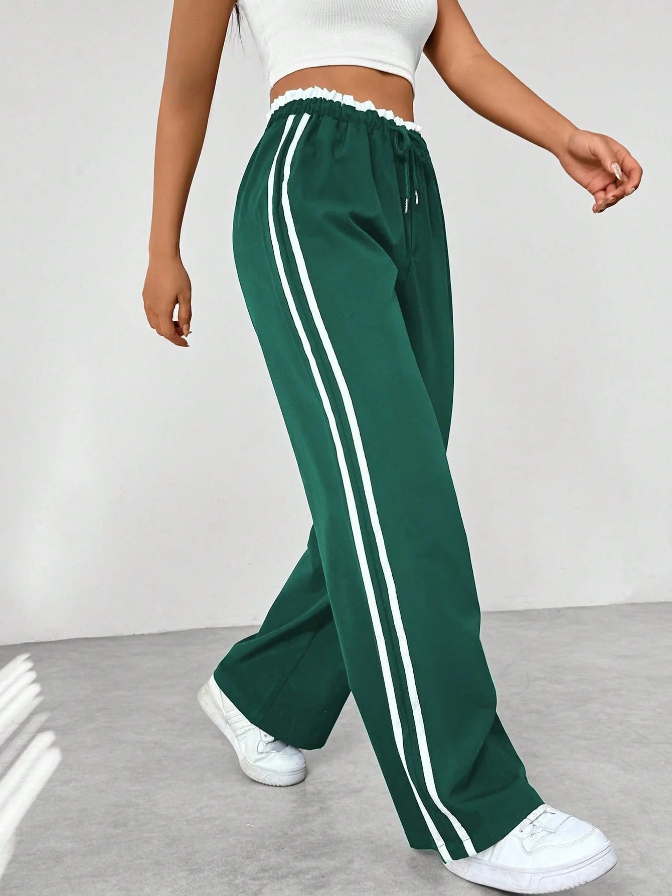 Noëlle – Striped Sporty Training Pants