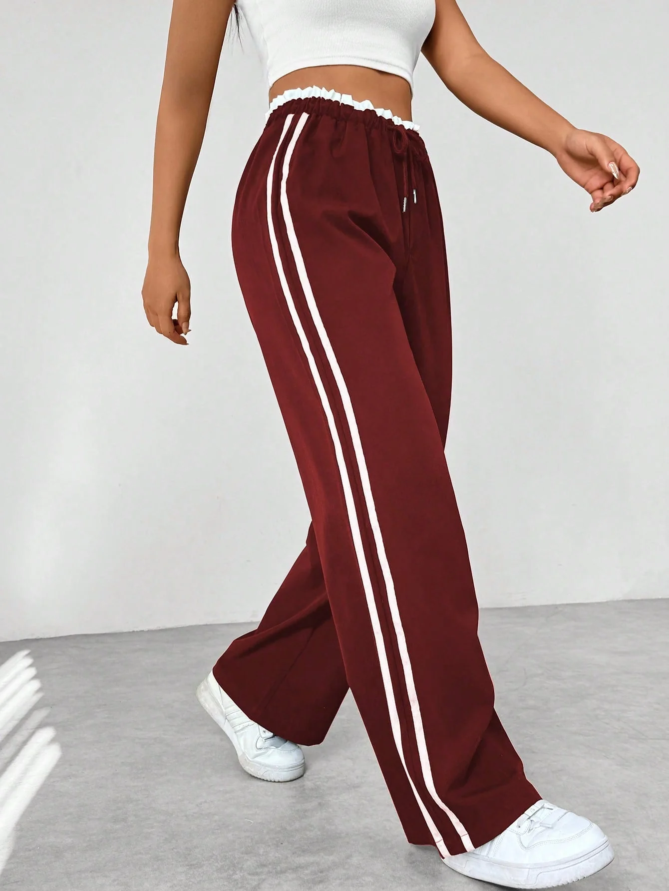Noëlle – Striped Sporty Training Pants