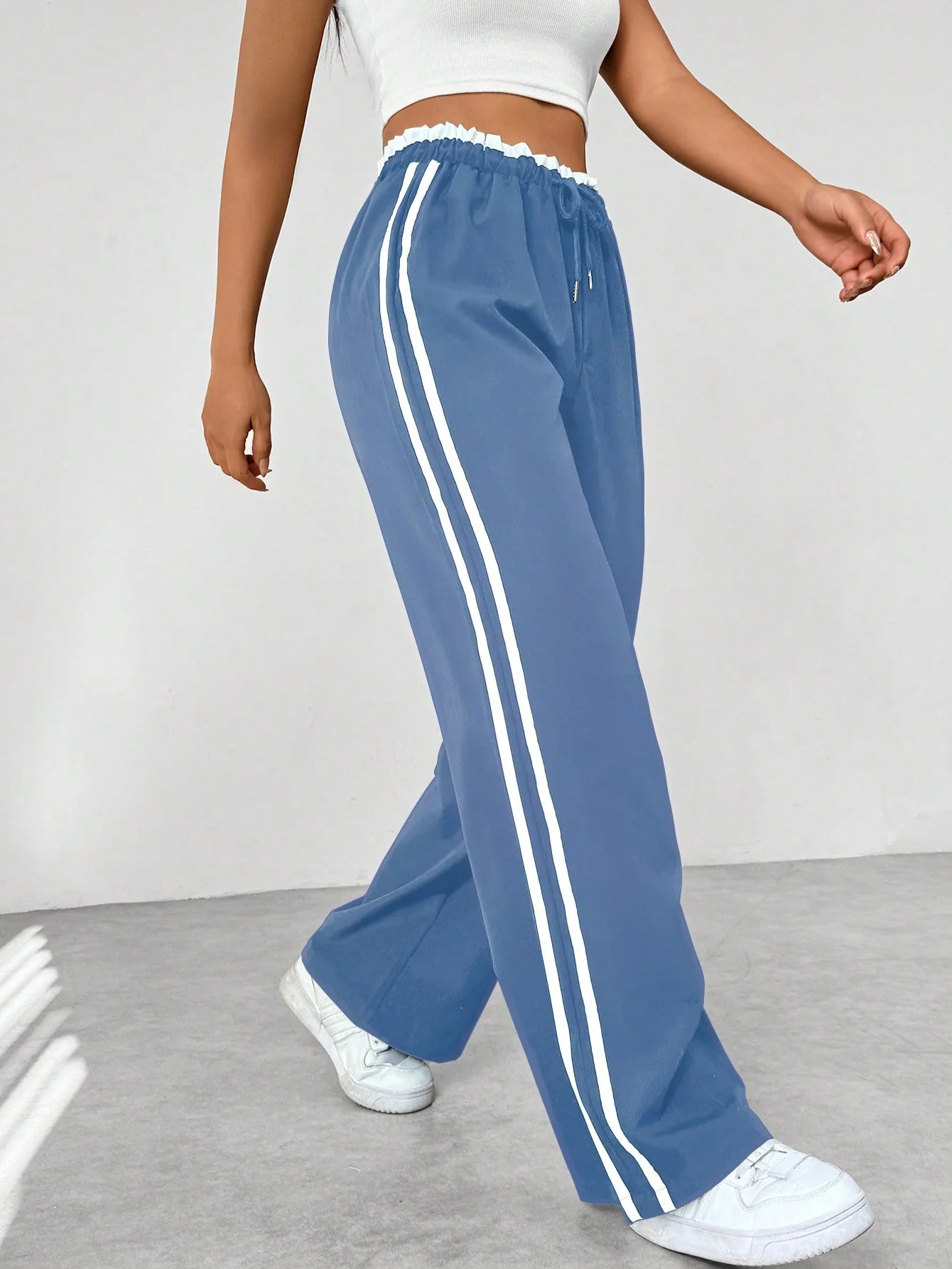 Noëlle – Striped Sporty Training Pants