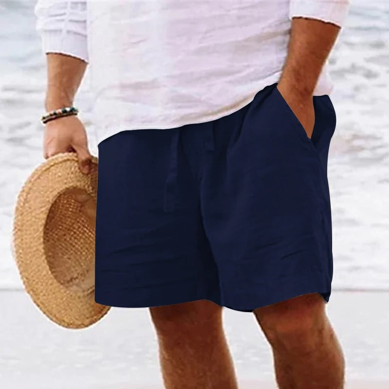 DAVID Men's Linen Shorts | Trendy Summer Essentials